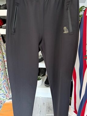 OVO Runner Pants with Gold Owl Tag